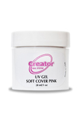 CREATOR UV GEL Soft Cover Pink 1 oz  УФ Гель Софт_камуфлирующий 28г