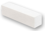 Буфер-блок шлифовальный белый 100/100 1шт.